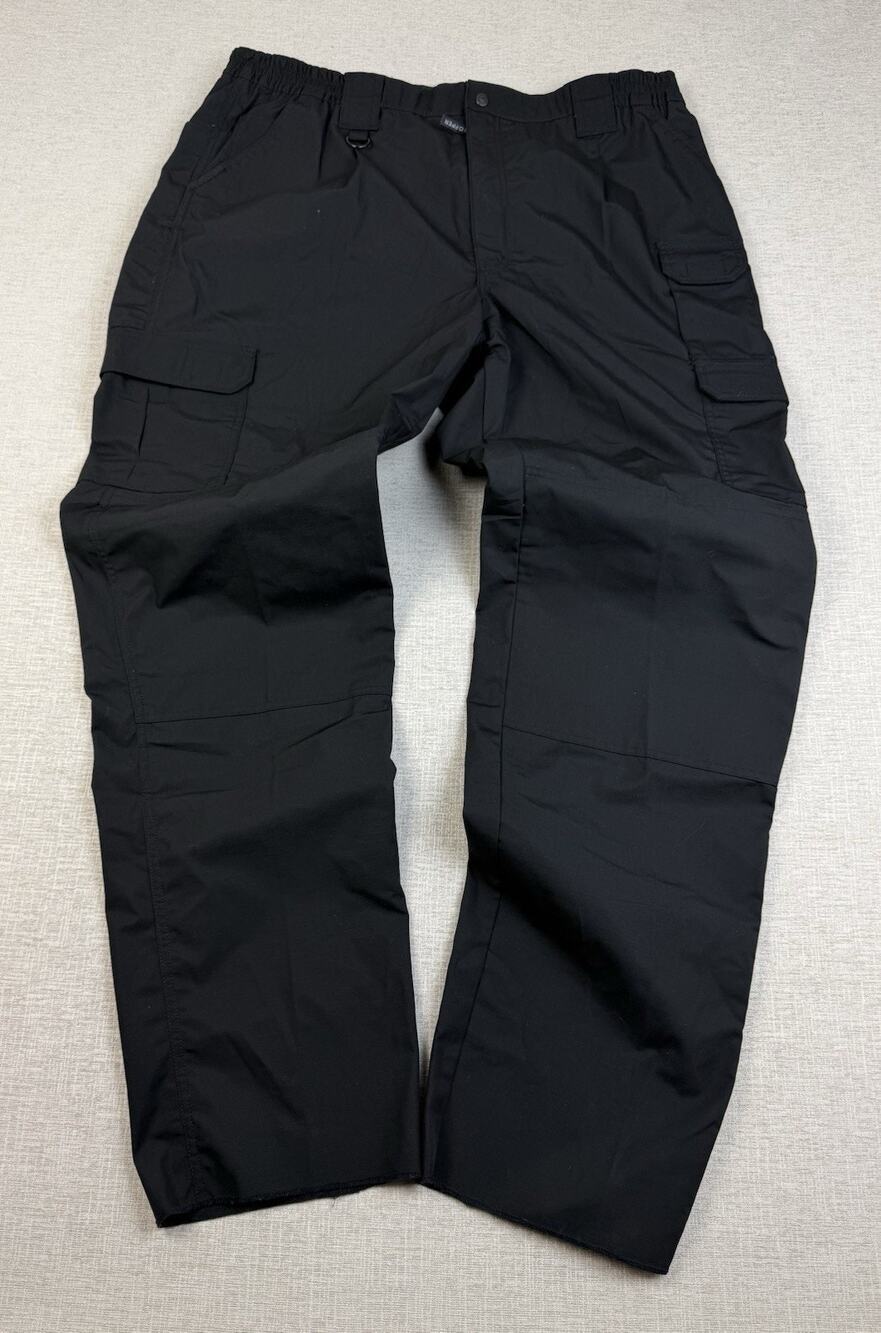 NWT Propper F525250001 Men’s Tactical Cargo Pants 46x37 Black Unhemmed